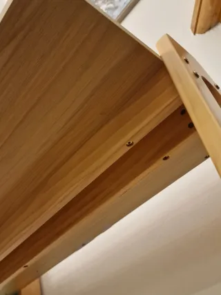 Escritorio Sklum Glai de madera de fresno