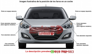 Faro Delantero Izquierdo Volkswagen Crafter año 2