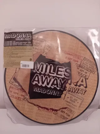 Madonna - Miles Away Picture Disc Vinile 45 Giri