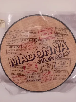 Madonna - Miles Away Picture Disc Vinile 45 Giri