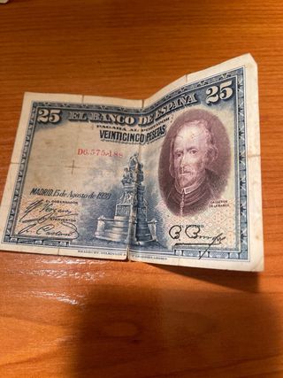 Billete 100 Pesetas España 1928