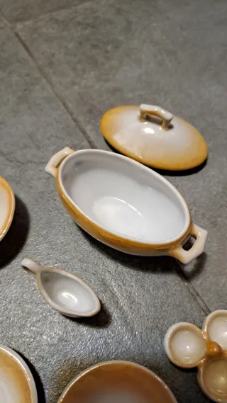 Juego de cerámica para muñecas