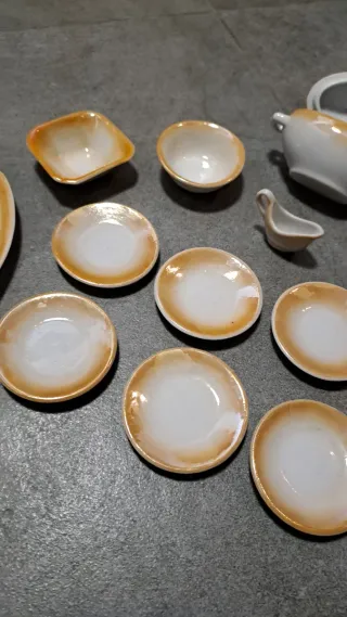 Juego de cerámica para muñecas