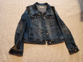 Chaqueta Vaquera Mango Azul