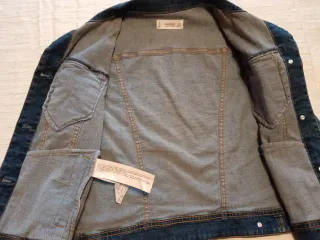 Chaqueta Vaquera Mango Azul