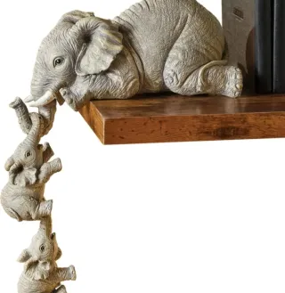 Ornamento Elefante con Bebés