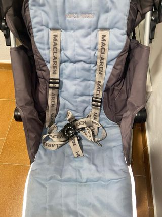 Silla de paseo Maclaren azul