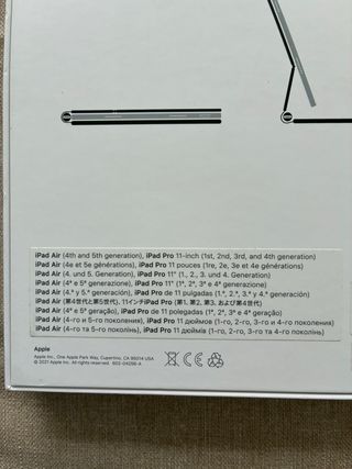 Tastiera e custodia Magic Keyboard Apple iPad Nero