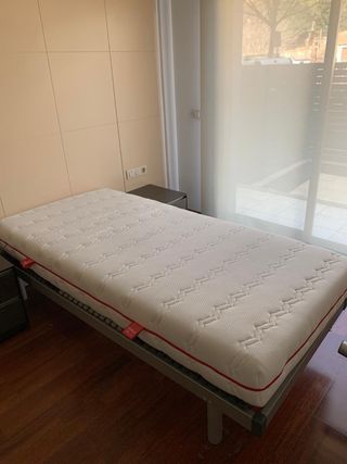 Cama somier y colchon de 90/190