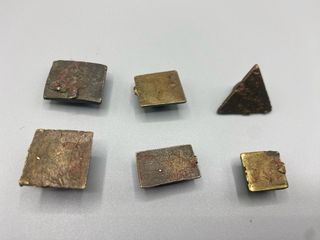 Lote 6 Pesos Oro Akan