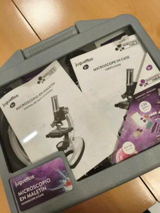 Microscopio Infantil Kit Científico