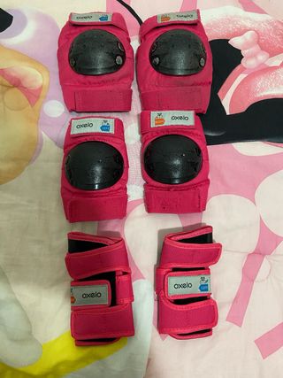 Protecciones Oxelo Niña Rodilleras Coderas Muñeque
