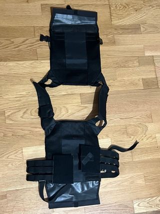 Chaleco táctico militar negro