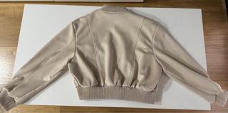 Chaqueta Bomber Zara Mujer Talla XS Beige