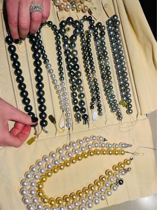 Collar Perlas Australianas y Tahití espectaculares