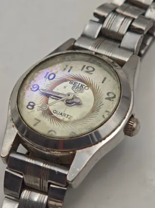 Orologio Al Quarzo Donna Seiko 5 810 821 Funziona