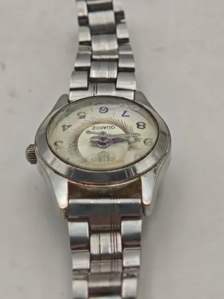 Orologio Al Quarzo Donna Seiko 5 810 821 Funziona