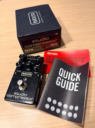 MXR Studio Compressor Pedal Guitarra