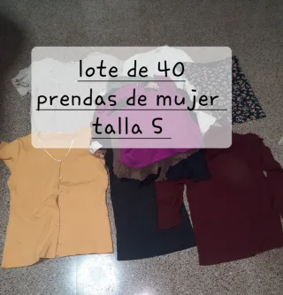 Lote 40 prendas mujer talla S