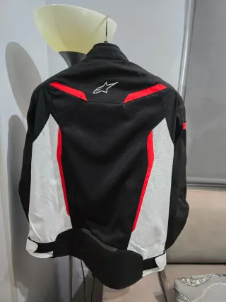Casaco Moto Alpinestars Preto e Vermelho