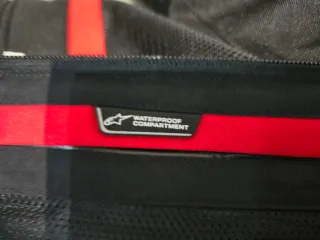 Casaco Moto Alpinestars Preto e Vermelho