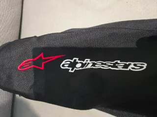 Casaco Moto Alpinestars Preto e Vermelho