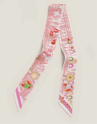 Twilly Hermès Pony Pit Stop Multicolor