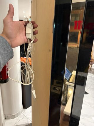 Mobile Bar Vintage Illuminato Nero/Oro