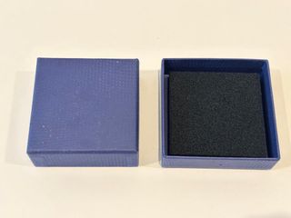 Caja vacía Swarovski azul