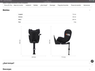 Silla Coche Cybex Sirona Z i-Size