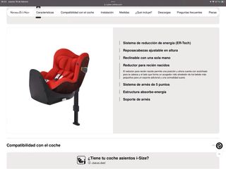 Silla Coche Cybex Sirona Z i-Size