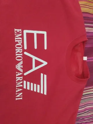 Jersey Emporio Armani Rojo Talla L
