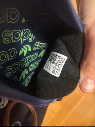 Zapatillas Adidas SL 72 OG Terciopelo Azul/Verde