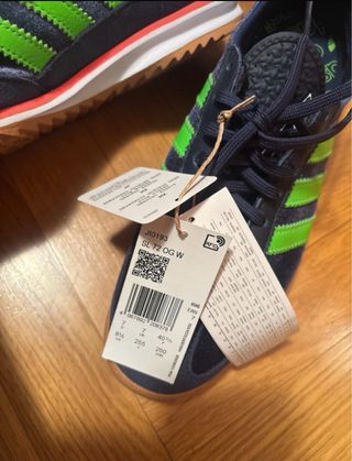 Zapatillas Adidas SL 72 OG Terciopelo Azul/Verde