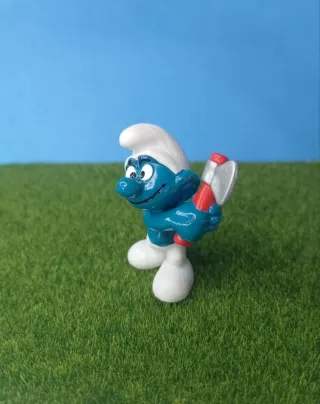 20087 Smurf Pitufo con ascia giocattolo