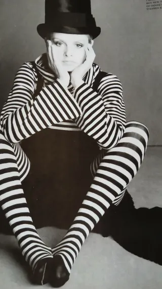 Vogue Italia n.512 aprile 1993 Twiggy Helena Chri