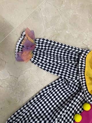 Disfraz de payaso para bebé talla 18 meses