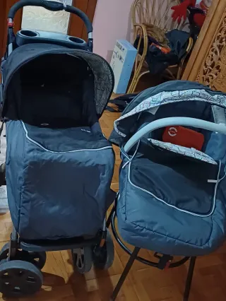 Silla de paseo, huevito y silla coche