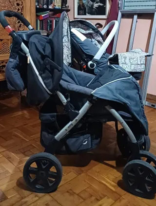 Silla de paseo, huevito y silla coche