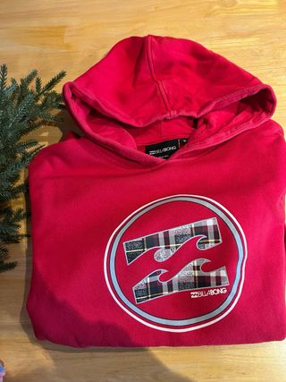 Sudadera Billabong Roja talla 16 o S