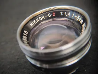 Nikkor - S.C 5cm f:1. 4 para montura Nikon S