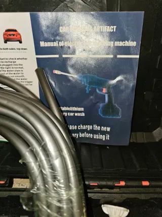 Recambios y boquillas hidrolavadora a batería.