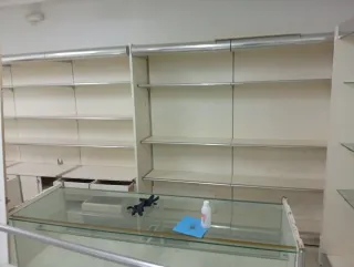 Mobiliario de tienda y mostradores vintage