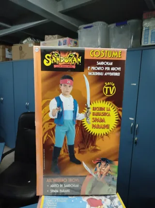 Costume Sandokan Bambino + Spada Parang