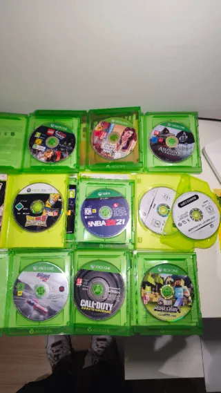 Lote Juegos Xbox 360, Xbox One y Xbox X