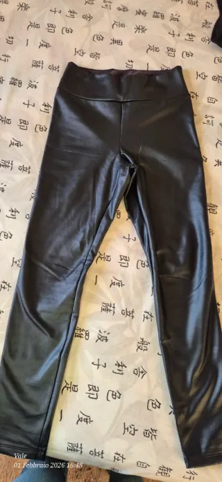 Leggings Calzedonia Similpelle Termici