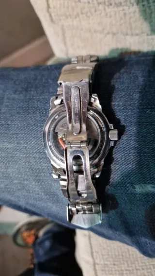 Reloj Festina Mecaniquartz Amarillo y Plateado