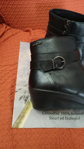 Stivaletti Enval Soft n.37 vera pelle