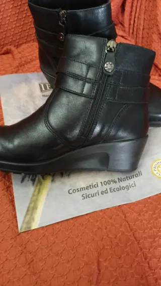 Stivaletti Enval Soft n.37 vera pelle