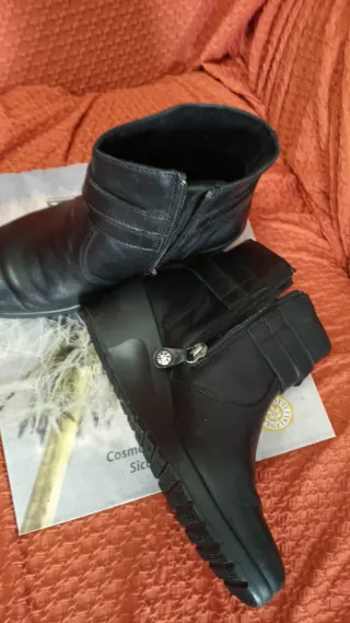 Stivaletti Enval Soft n.37 vera pelle